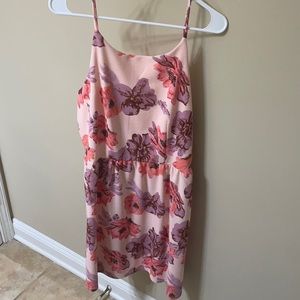 Pink Flowered Dress